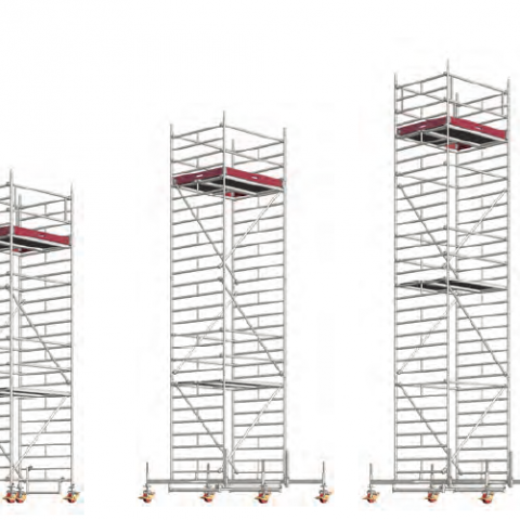 Mobile scaffold tower